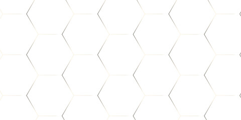Naklejka premium Minimal white hexagonal hexagon modern technology creative emboss light honeycomb polygonal web. abstract geometric science and mosaic tile with template texture background. 