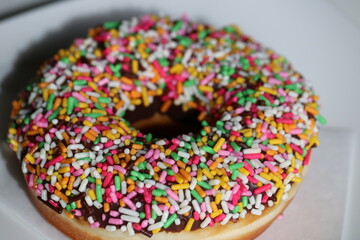 カラフルなチョコパン