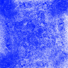 Bright blue distressed paint texture overlay Rough scratched vibrant surface element Grungy abstract background design resource