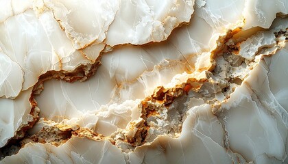 Macro texture of natural stone marble with subtle cracks
