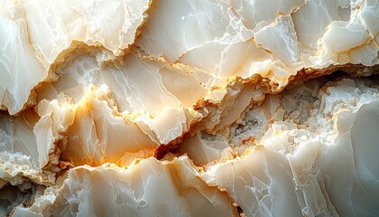 Realistic marble background with cracked pattern in beige and gray tones