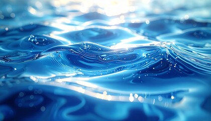 Soft ripple water background for digital art and template use