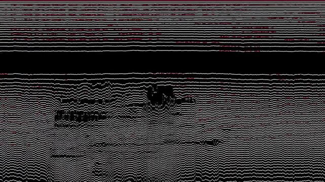 Animated glitch packed with gritty industrial elements, data mosh artifacts, and cyberpunk aesthetics. Perfect for tech-driven visuals and dark atmospheres.