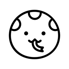 귀여운 동물 아이콘 뱀