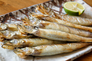 子持ちシシャモ