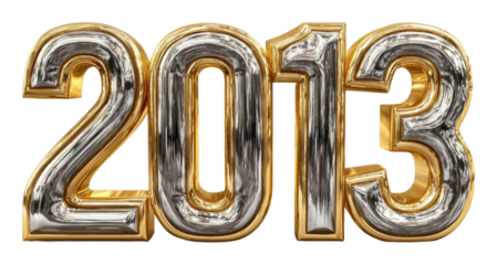 Digital celebrations of new year 2013 a global festive perspective isolated on transparent background