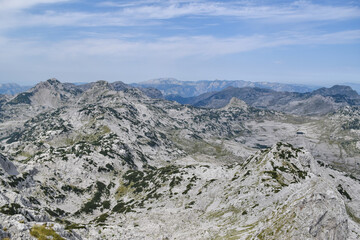 View at Prenj mountain range from Mali Botin peak