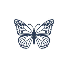 Mandala Butterfly Transformation Icon