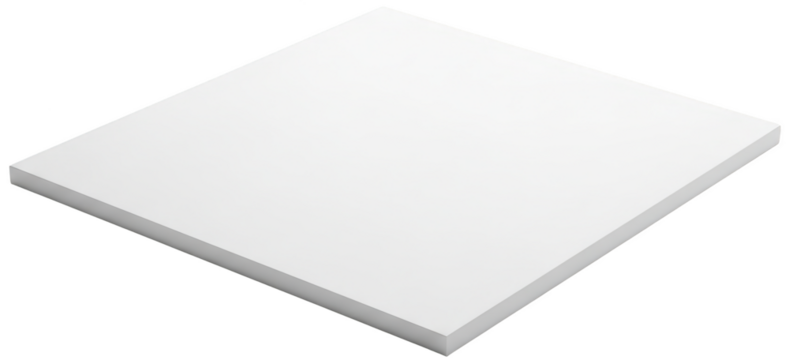 A Minimalist White Square Object With Subtle Depth Presented From An Isometric Perspective Isolated On A Transparent Background Isolate Geometric Abstract Shape