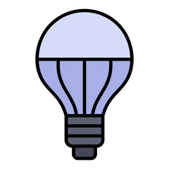Obraz premium Led bulb Icon