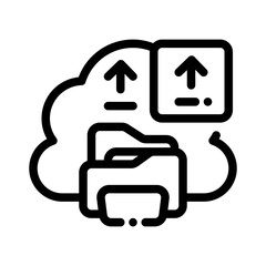 icon file upload with style outline