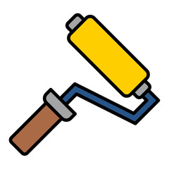 Roller paint Icon