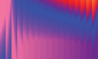 Colorful abstract pink and purple striped background with light and texture