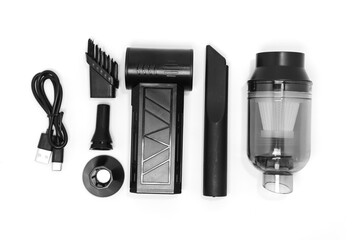 Portable handheld vacuum cleaner accessories and parts