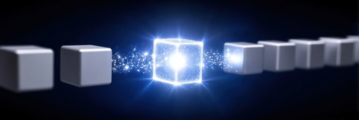 Blockchain energy pulsing through the network of collaboration, guiding community governance, ensuring compliance, managing documents, and maintaining unbroken connectivity