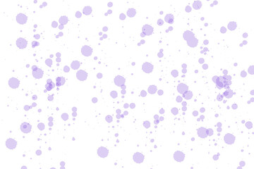 Light purple ink splatter and drip on a transparent background isolated on transparent background
