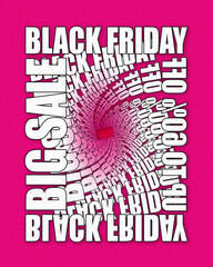 Black Friday Sale retro text effect, editable retro text effect