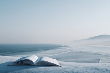 selfdevelopment book about finding one purpose featuring ar paragraphs with blurred white text bars