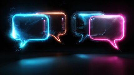 Digital communication concepts virtual space graphic design modern environment creative viewpoint