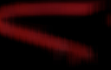 Abstract red light leak on a black background offers creative versatility