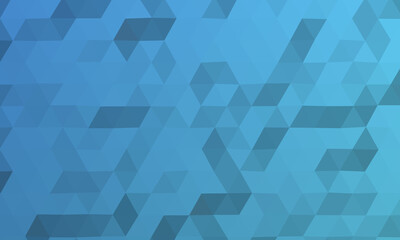 abstract blue triangle background