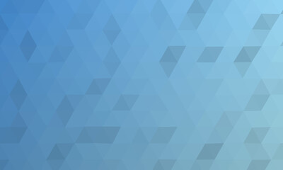 abstract blue triangle background