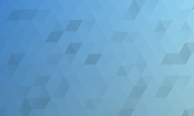 abstract blue triangle background