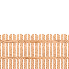 vector illustration of a set of wooden planks