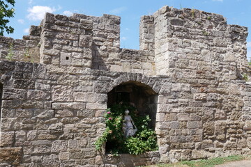 Ruine der Stadtmauer in Schorndorf