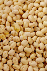 Crispy Fried Soybean Snacks from Guizhou China - Golden Brown Legume Food Background