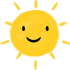 sun with a smile
