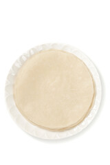 Empty pie crust in fluted tart pan ready for baking homemade dessert