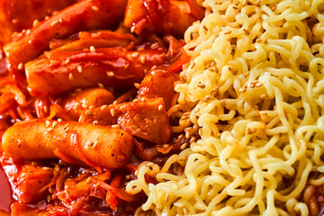 Korean Chili Rice Cake Instant Noodles