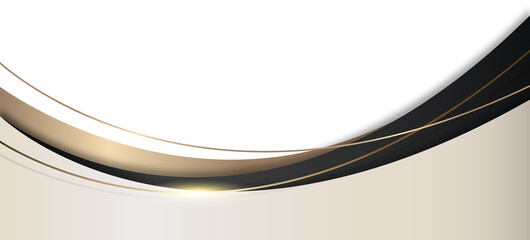 Christmas white gold dark green red purple line curve border corner header footer vector design element