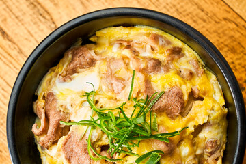 Beef Omelet Rice