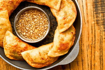 Pan-fried dumplings