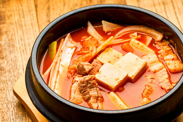 Korean Seafood Tofu Soup