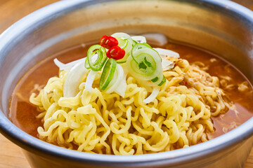 Korean instant noodles