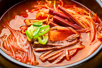 Korean Sauerkraut Rice Noodles