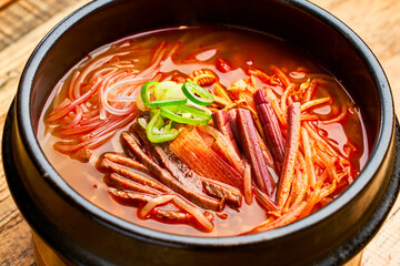 Korean Sauerkraut Rice Noodles