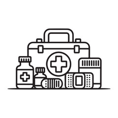 Simple medical symbol