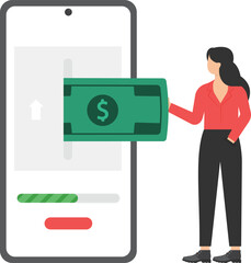 Send money, Transfer money, Money transfer, Payment, Dollar coin, Mobile banking
