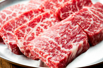 Top-grade Wagyu beef