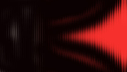 Abstract Dark Red Background with Wavy Vertical Glitch Texture. Cinematic Abstract Background with Dark Red Light and Noise Effect