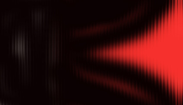 Abstract Dark Red Background with Wavy Vertical Glitch Texture. Cinematic Abstract Background with Dark Red Light and Noise Effect