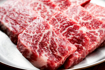 Top-grade Wagyu beef