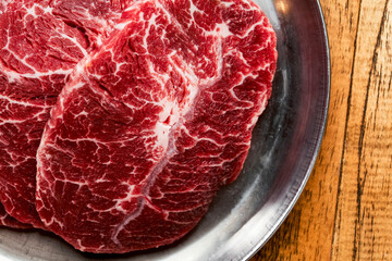 Top-grade Wagyu beef