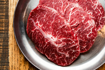 Top-grade Wagyu beef