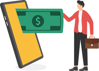 businessmen send money
