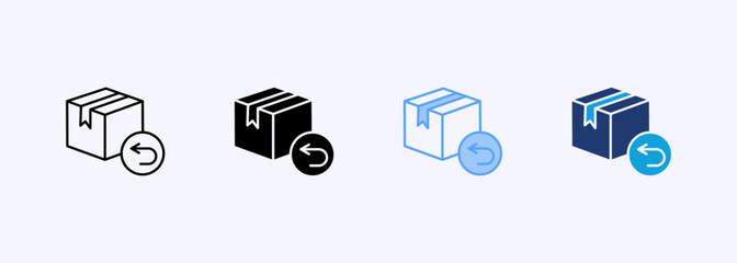 Logistic Replacement Icon Set Multiple Style Collection